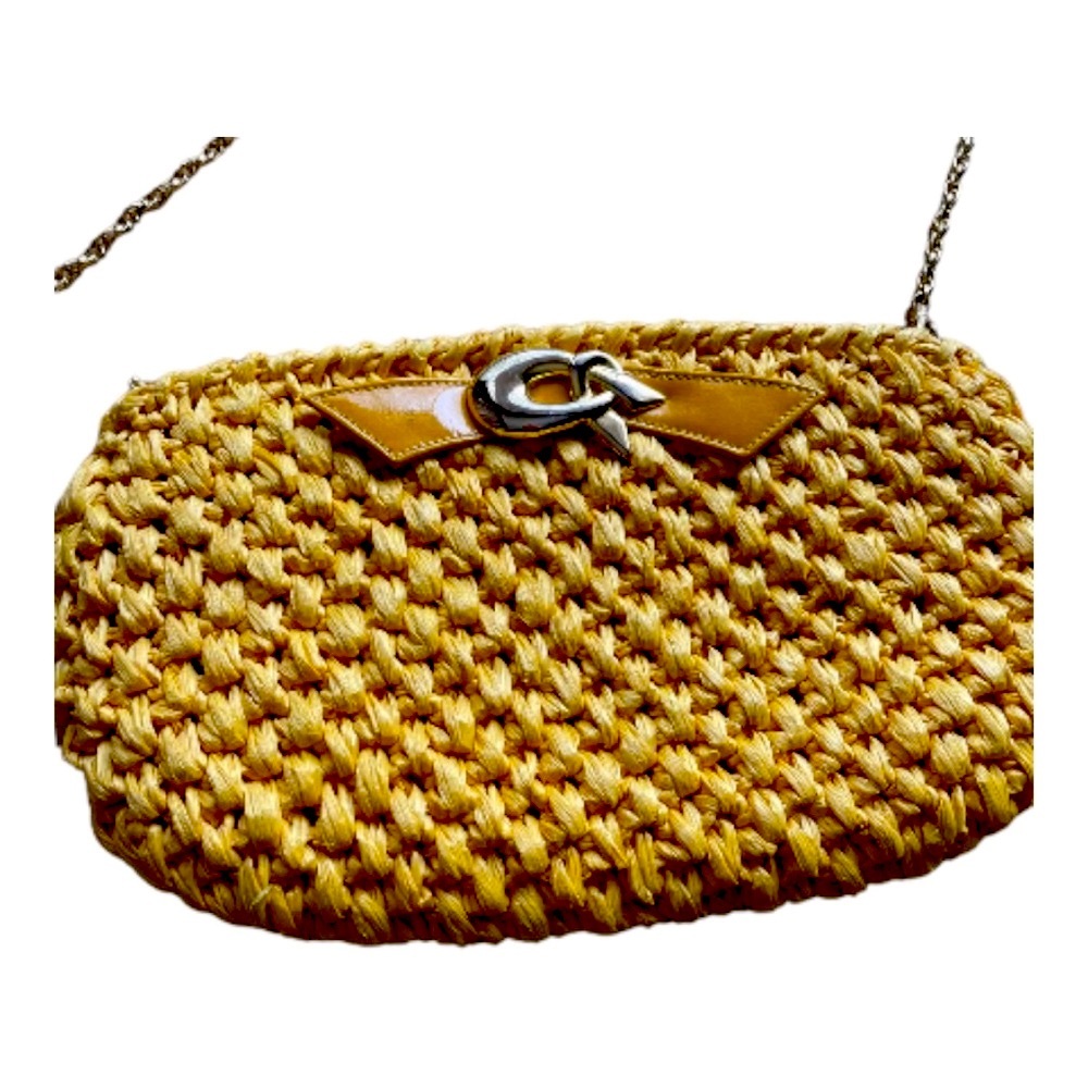 Vintage RODO ITALY Butter Yellow Bag-SO Chic & Charming! Color of the season!